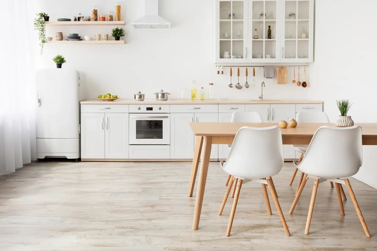 Scandi Kitchen LVT Flooring Liverpool